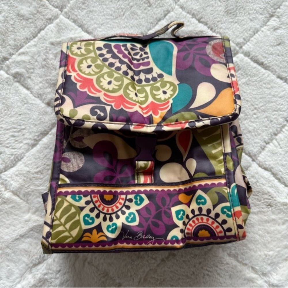 Vera Bradley | "Plum Crazy" Insulated Lunch Tote